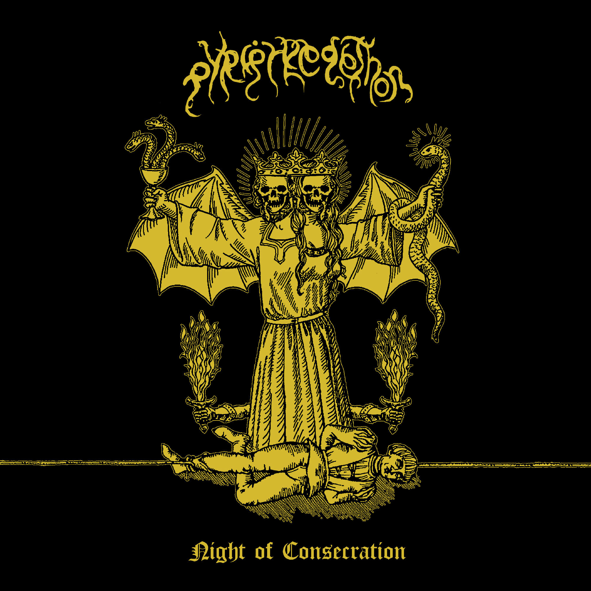 Pyriphlegethon – Night of Consecration LP – Babylon Doom Cult Records